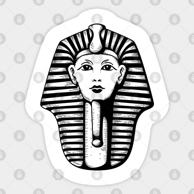 Egyptian Pharaoh, Black History, World History Sticker by UrbanLifeApparel